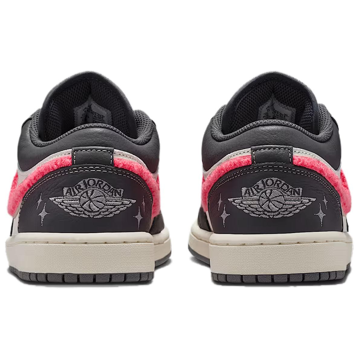 Ретро баскетбольные кроссовки Jordan Air Jordan 1 Low Топ Ретро Баскетбольные Кроссовки Женские Серые - изображение 4