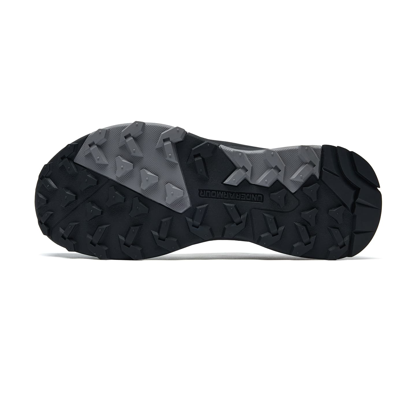 Кроссовки Under Armour Амортизация Противоскользящая Устойчивая к истиранию Сцепление Низкий Верх Походная обувь Унисекс Черный - изображение 4