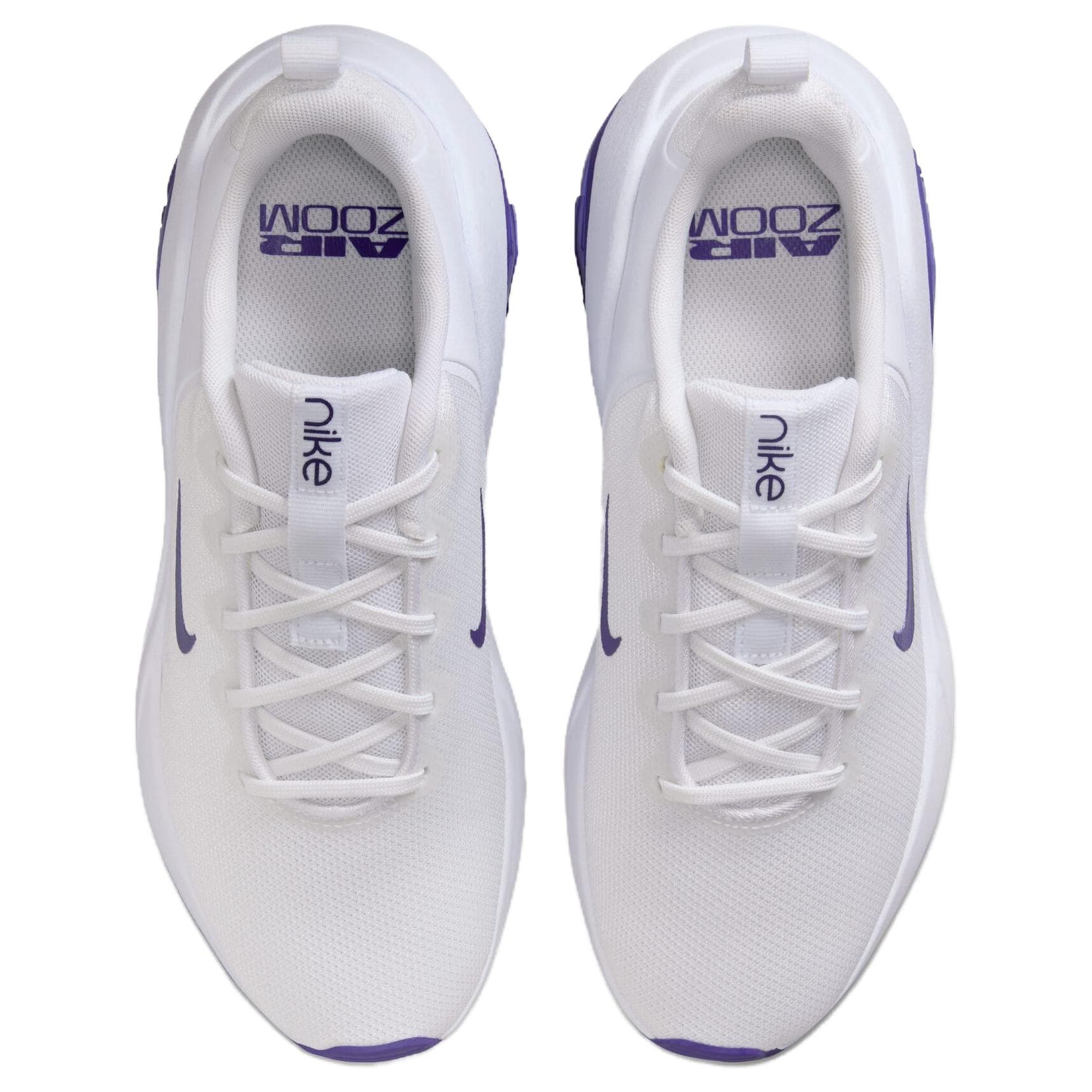 Кроссовки для спортзала Nike Bella 7 Удобные Дышащие Поддерживающие Дышащие Низкие Кроссовки для Тренировок Женские Белые Фиолетовые - изображение 3