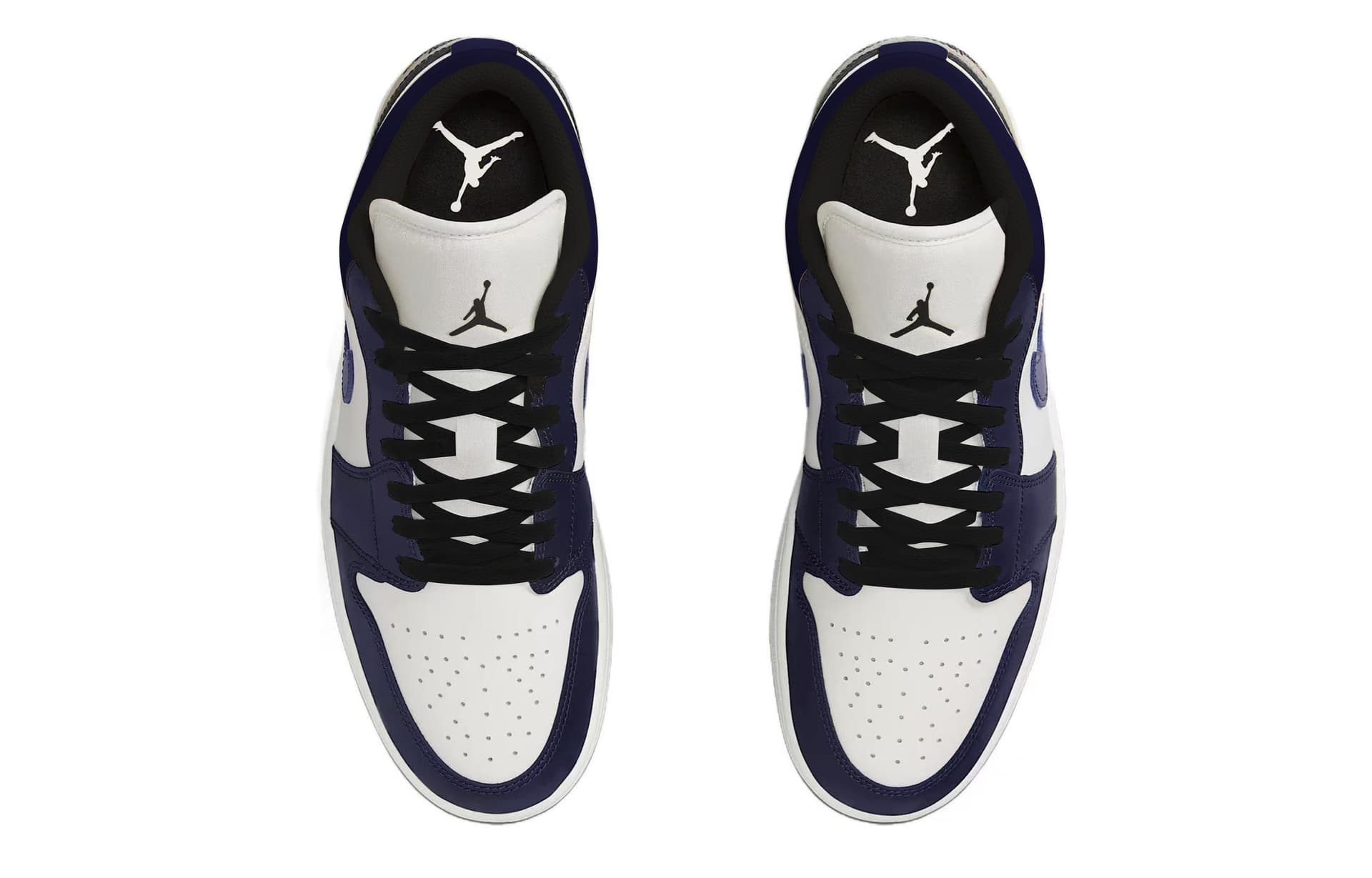 Ретро баскетбольные кроссовки Jordan Air Jordan 1 Low Obsidian - изображение 5