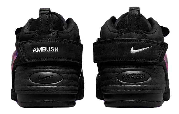 Ретро баскетбольные кроссовки AMBUSH x Nike Air Adjust Force SP "Black" - изображение 5