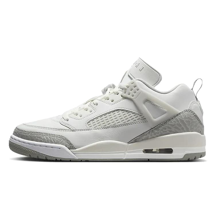 Ретро баскетбольные кроссовки Jordan Spizike White Grey - изображение 6