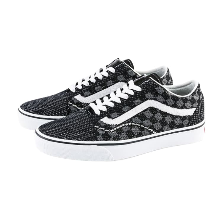 Кеды Vans Old Skool Low Top Кеды Унисекс Черный Белый - изображение 3