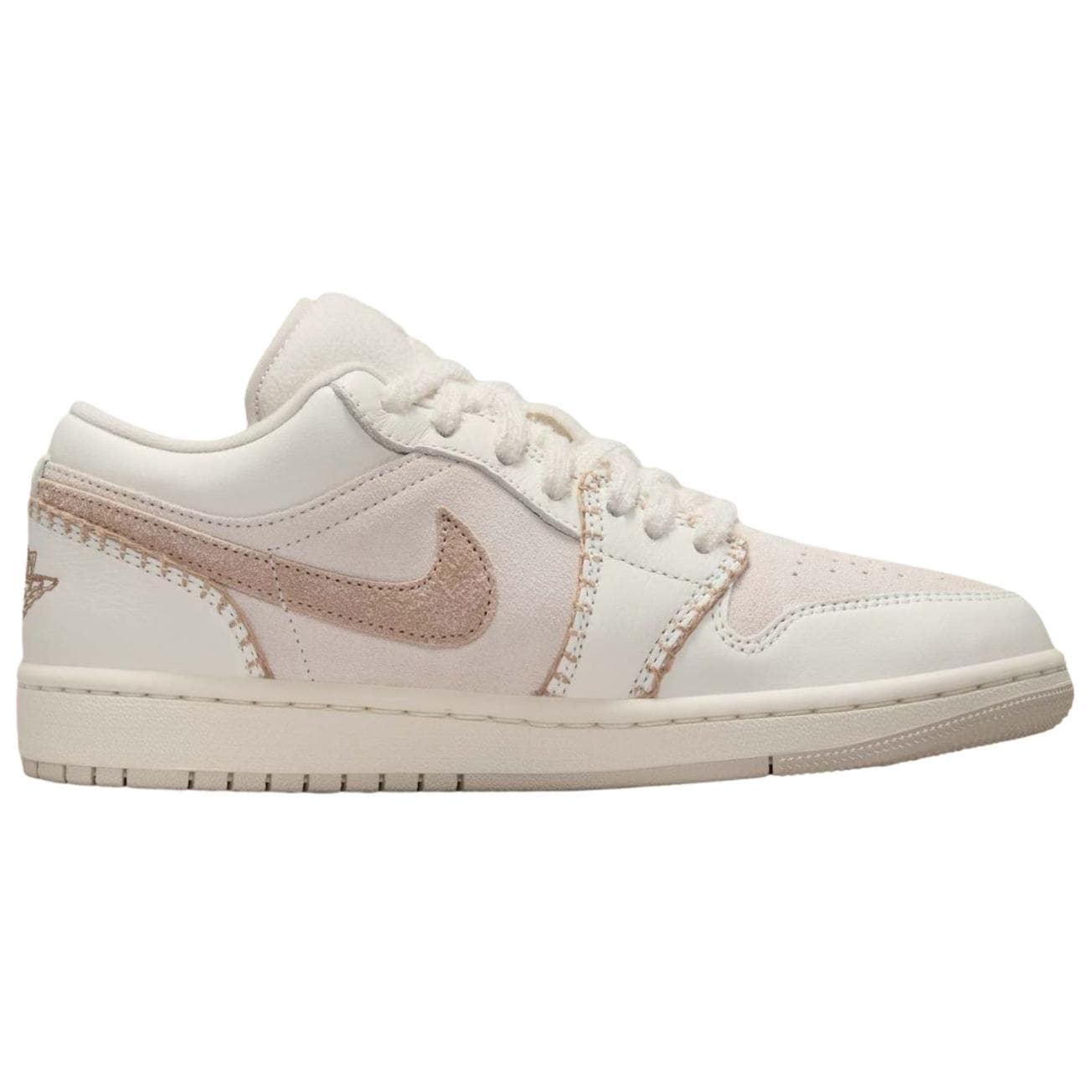 Ретро баскетбольные кроссовки Jordan Air Jordan 1 Low Beige - изображение 2