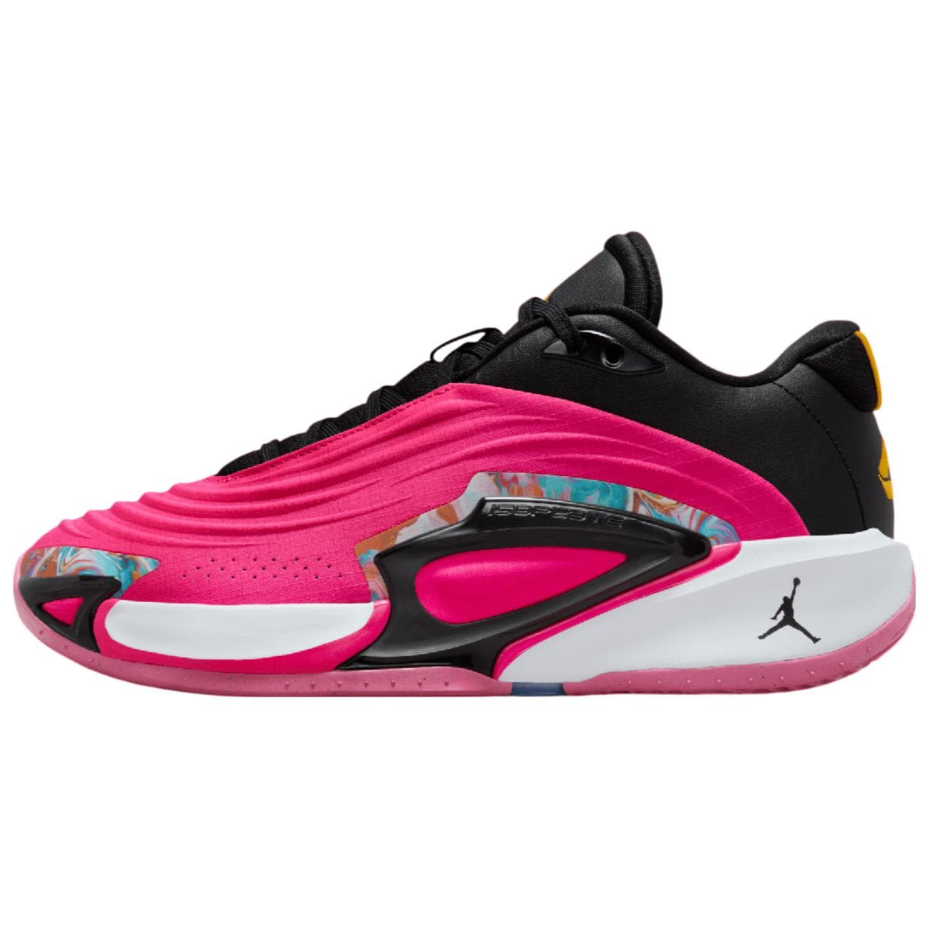 Кроссовки для баскетбола Jordan x Luka 3 PF "Imaginarium" Универсальные противоскользящие износостойкие лоу-топы баскетбольные кроссовки унисекс розово-черные - изображение 1