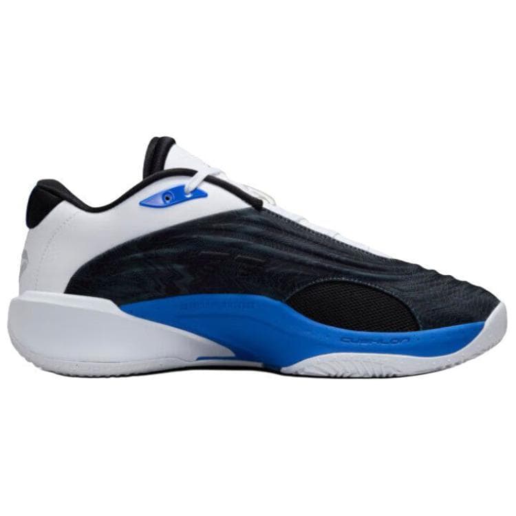 Кроссовки для баскетбола Jordan x Luka 3 PF Удобные и прочные противоскользящие баскетбольные кроссовки низкой высоты для мужчин в черно-бело-синей гамме - изображение 2