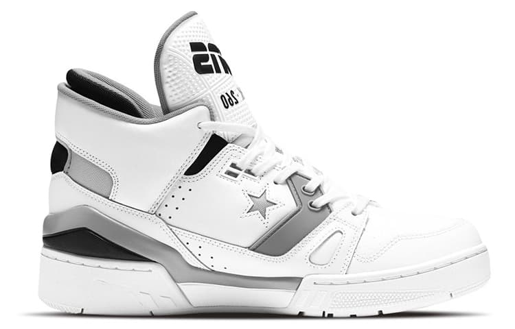 Ретро баскетбольные кроссовки Converse ERX 260 High Top White Grey - изображение 2