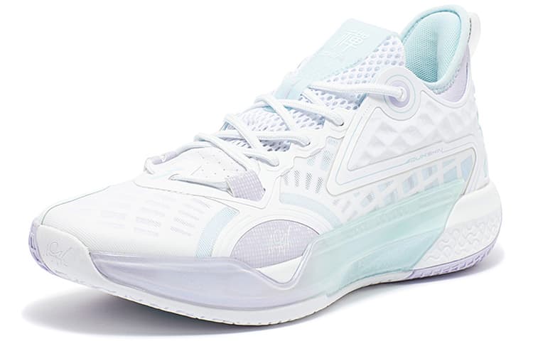 Кроссовки для баскетбола 361° Zen 5 White Blue - изображение 2