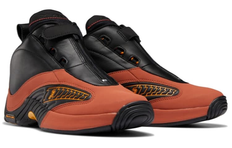 Ретро баскетбольные кроссовки Reebok Answer 4 Black - изображение 3