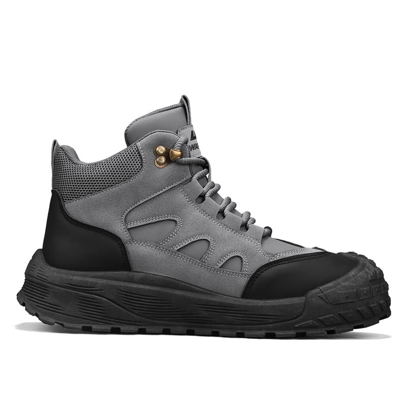 Кроссовки Warrior Альпинистские и туристические ботинки High Top Черный Серый Мужской - изображение 2