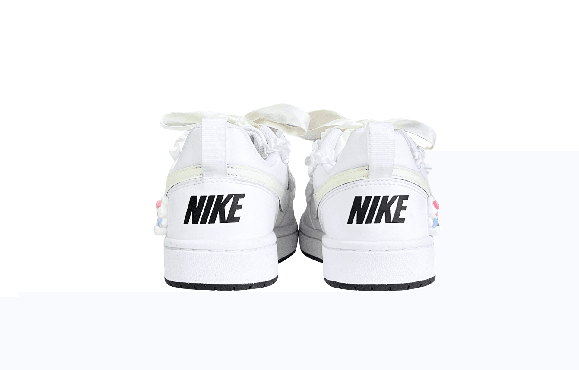 Кроссовки Nike Court Borough Low GS White Yellow - изображение 4