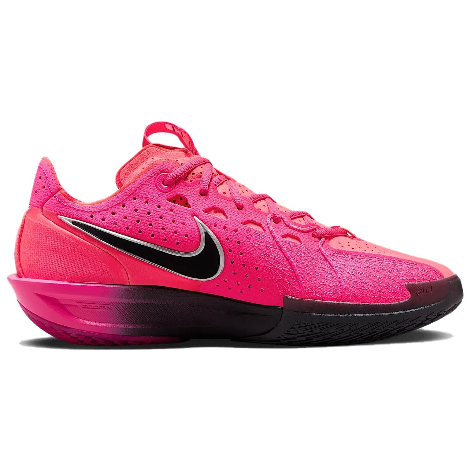 Кроссовки для баскетбола Nike G.T. Cut 3 Амортизация Противоскользящие Низкие Баскетбольные Кроссовки Мужские Фуксия - изображение 2