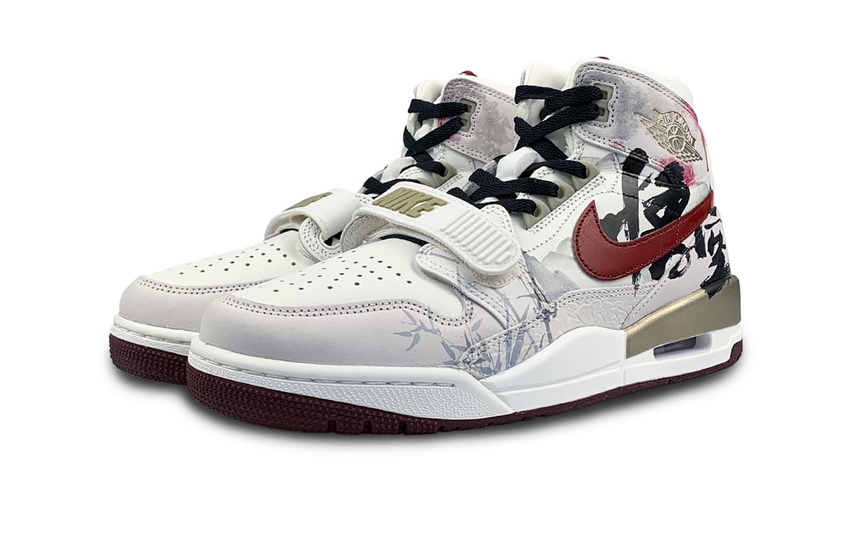 Ретро баскетбольные кроссовки Jordan Legacy 312 - изображение 3