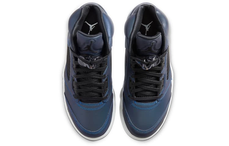 Ретро баскетбольные кроссовки Jordan Air Jordan 5 "Oil Grey 3M" - изображение 4