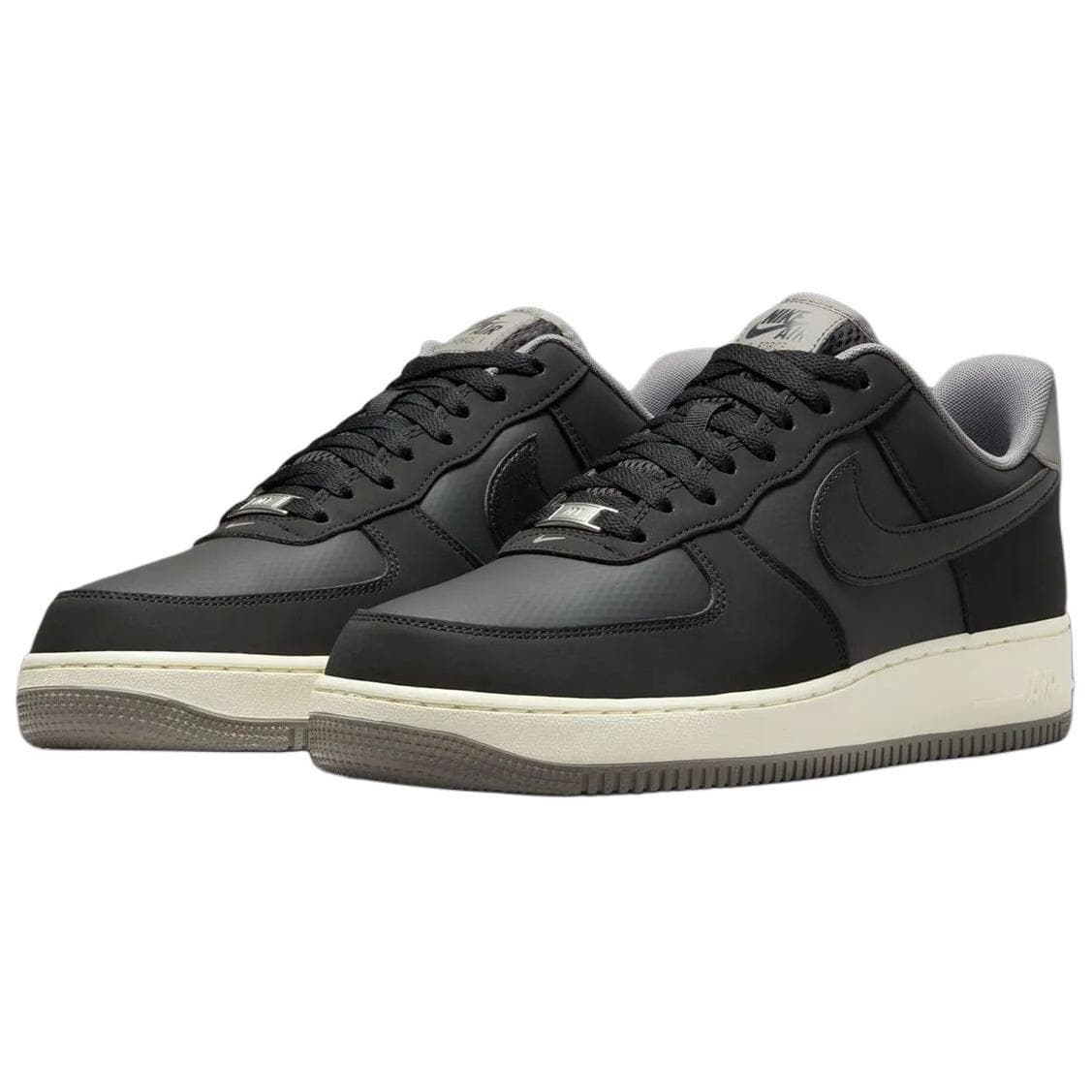 Кроссовки Nike Air Force 1 Low Топ Скейтборд Обувь Унисекс Черный - изображение 3