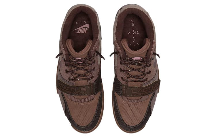 Кроссовки для спортзала CACT.US CORP x Nike Air Trainer 1 "Wheat" Travis Scott - изображение 4