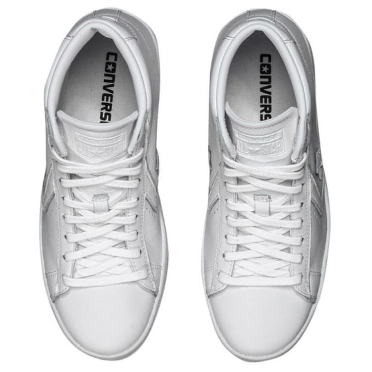 Кроссовки Converse Cons Повседневная обувь для скейтборда Противоскользящая износостойкая Хай-топы Женский Белый - изображение 4