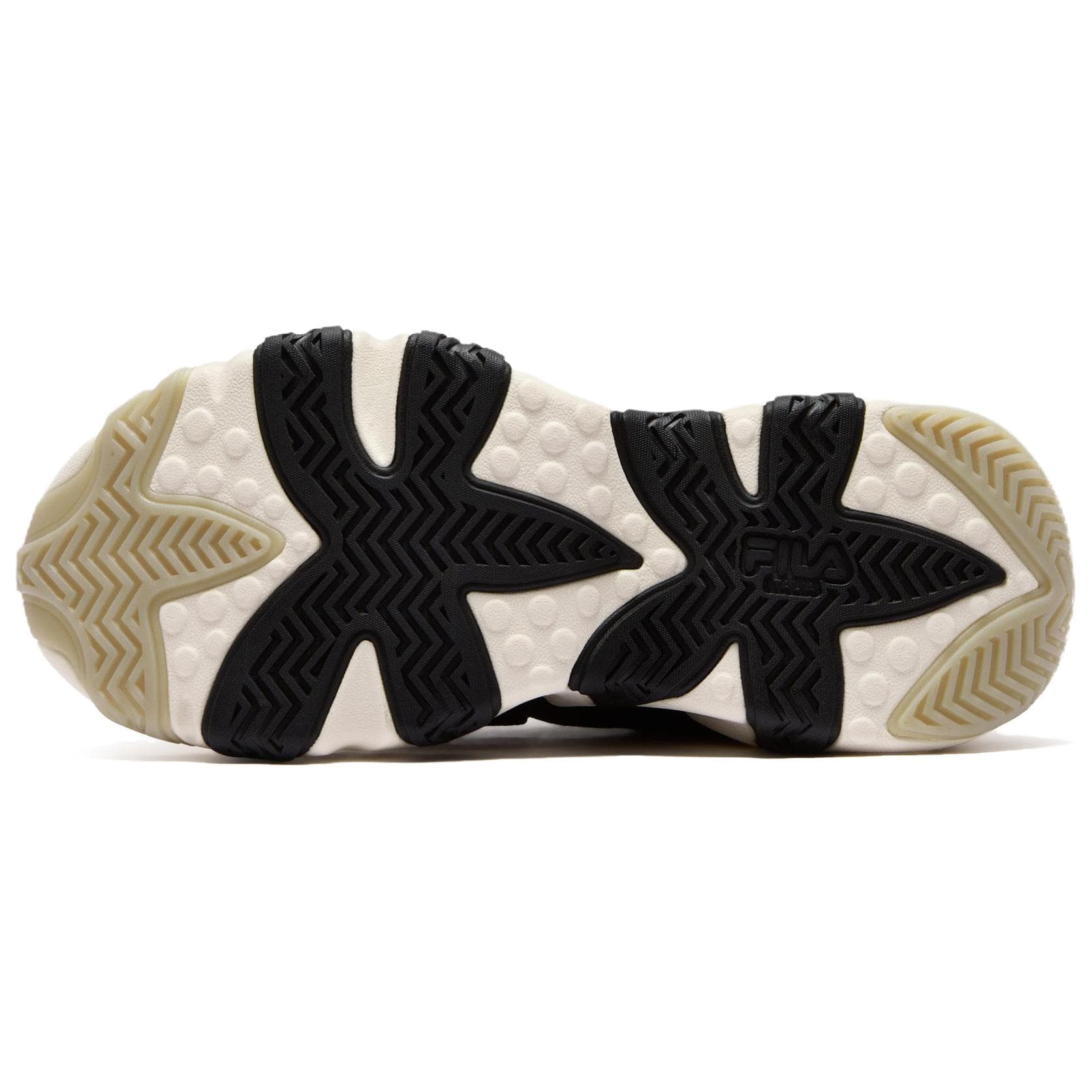 Кроссовки FILA FUSION STARFISH CANVAS Низкие кеды массивные кроссовки женские черный микро-белый - изображение 6