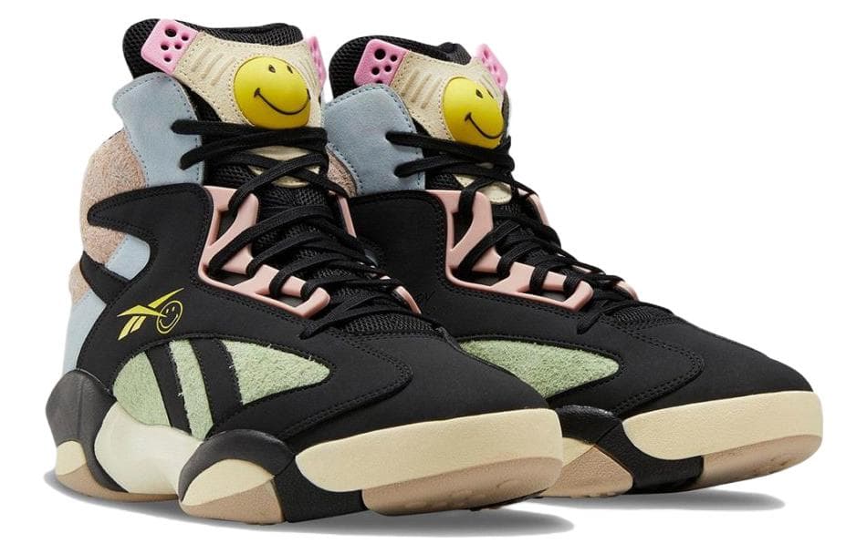 Ретро баскетбольные кроссовки SMILEY x Reebok Shaq Attaq - изображение 2