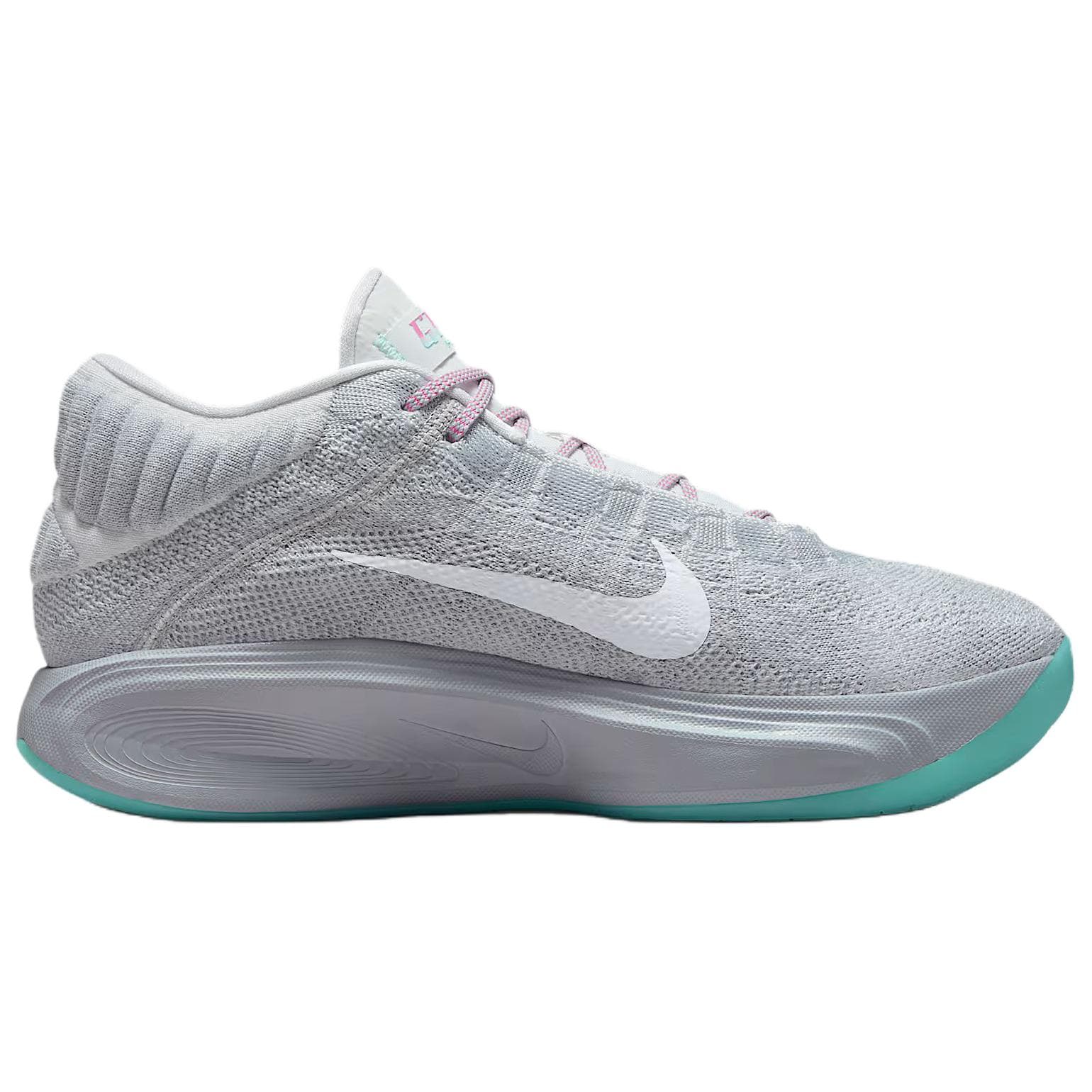 Кроссовки для баскетбола Nike GT Hustle 3 Low Баскетбольные кроссовки Унисекс Серый Синий - изображение 2