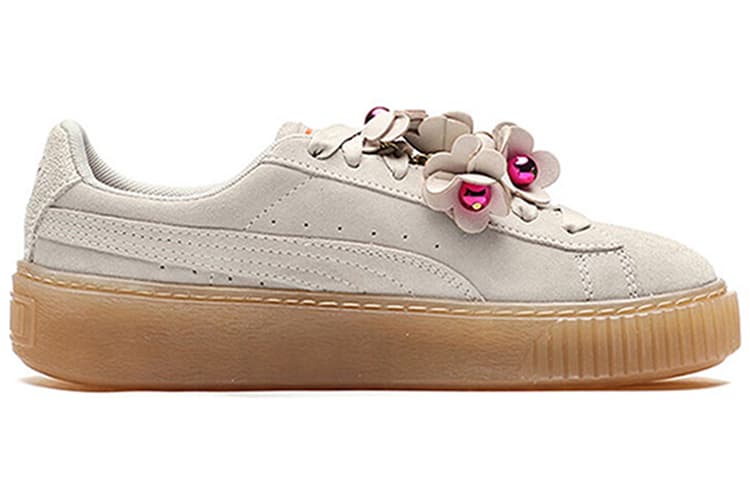 Кроссовки PUMA Suede Platform Flower Tassel - изображение 2