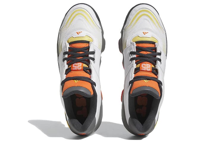 Ретро баскетбольные кроссовки adidas Agent Gil Restomod White Orange - изображение 4