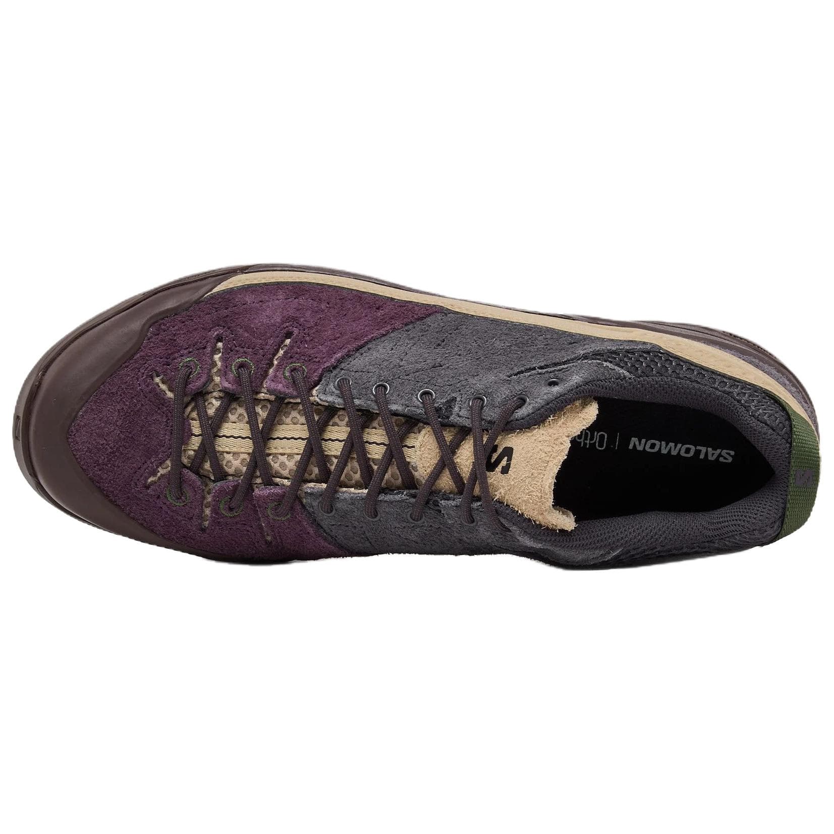Кроссовки для бега SALOMON X Alp Дышащий Low Топ Беговые кроссовки Унисекс Красный Сливовый - изображение 5