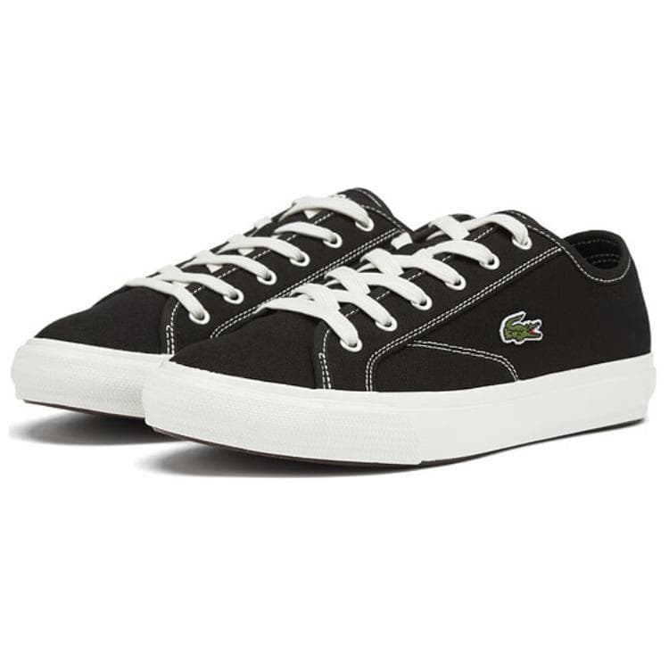 Кеды LACOSTE Backcourt Кеды Мужские Черно-Белые - изображение 3