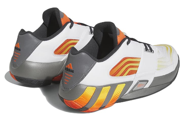 Ретро баскетбольные кроссовки adidas Agent Gil Restomod White Orange - изображение 3
