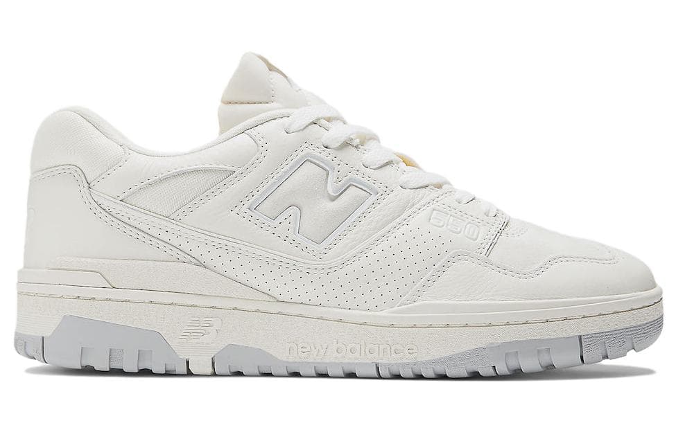 Ретро баскетбольные кроссовки New Balance 550 White - изображение 2