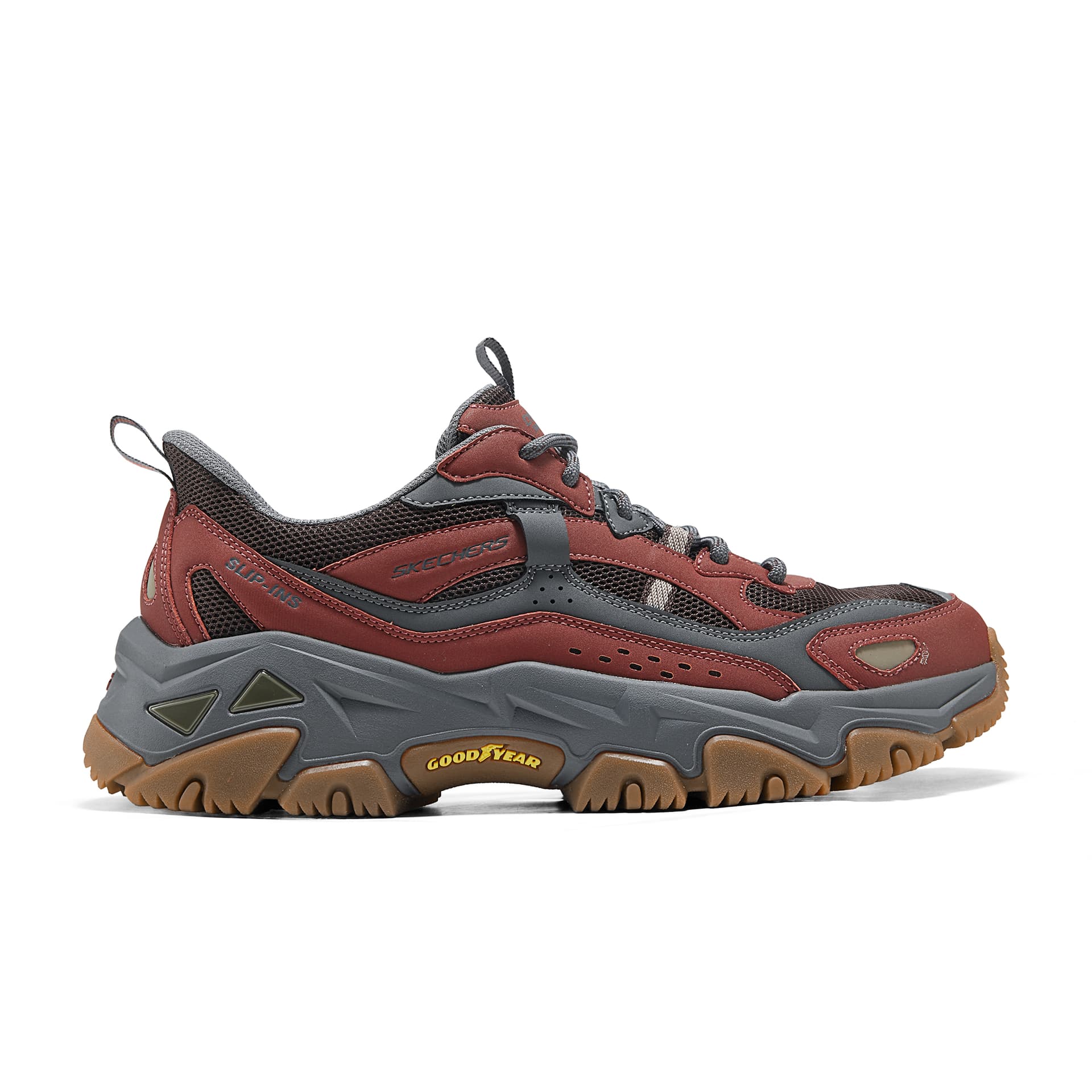 Кроссовки Skechers D'LITES Hiker Поддержка Дышащий Лоу-топы Повседневная обувь Мужской - изображение 2