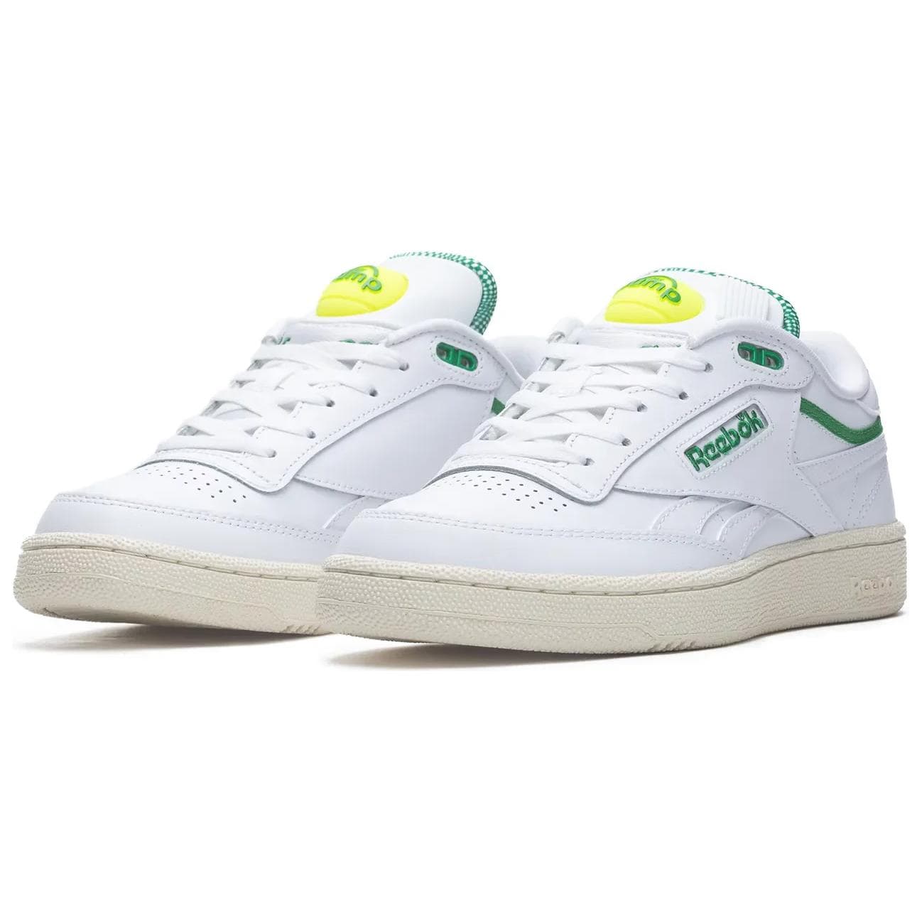 Кроссовки Reebok Club C Revenge Pump White Green - изображение 2