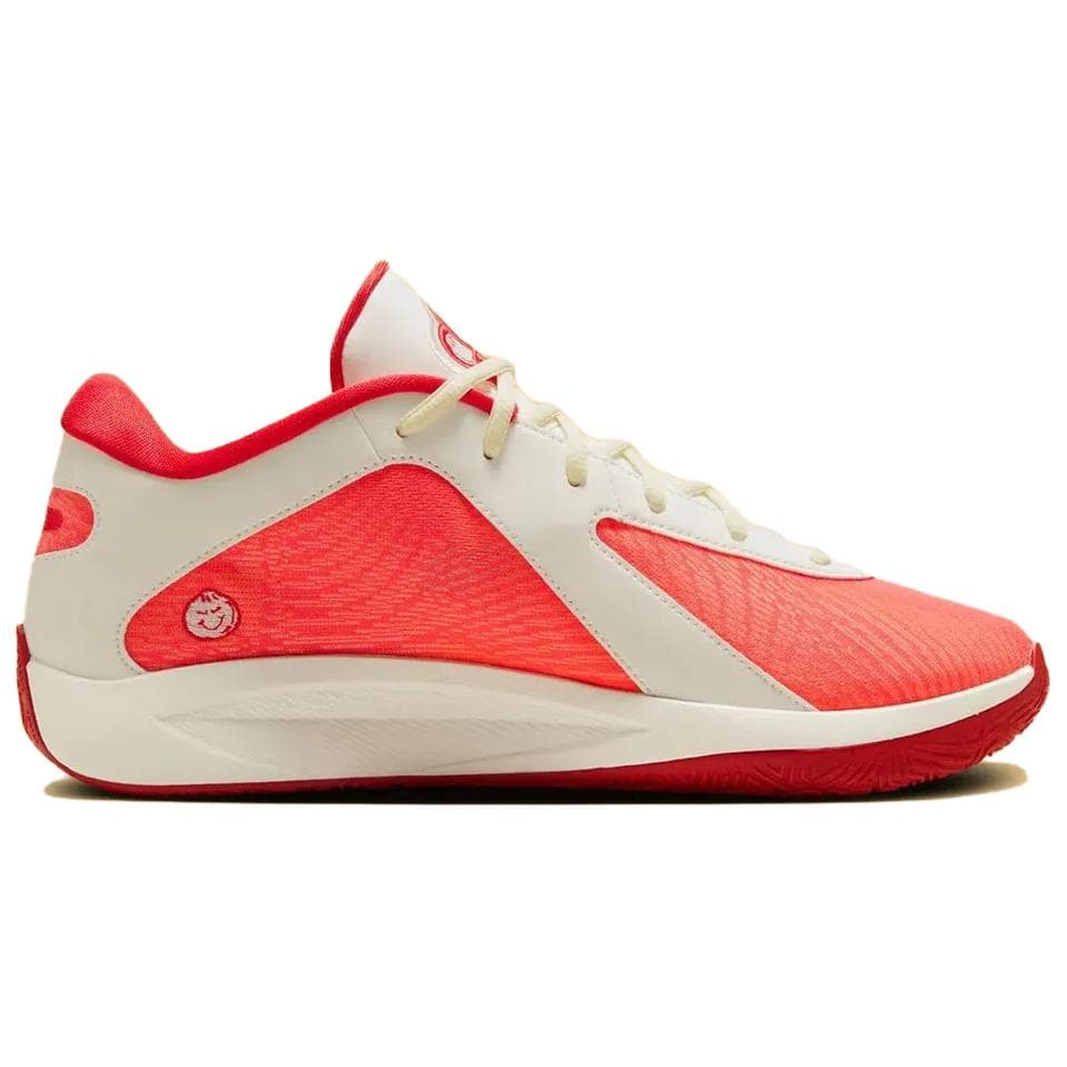 Кроссовки для баскетбола Nike Giannis Freak 6 Low Топ Баскетбольные кроссовки Мужские Белые Красные - изображение 2