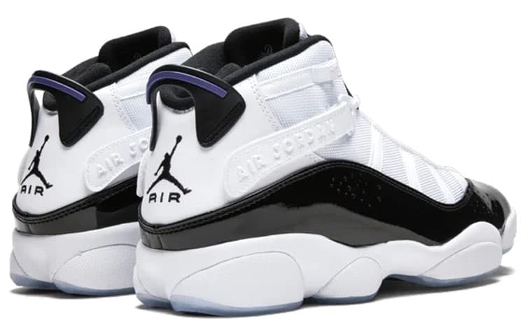 Ретро баскетбольные кроссовки Jordan Air Jordan 6 Rings "Concord" - изображение 3