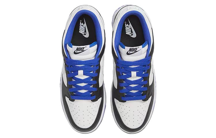 Кроссовки Nike Dunk Low Black White Blue — фото 4