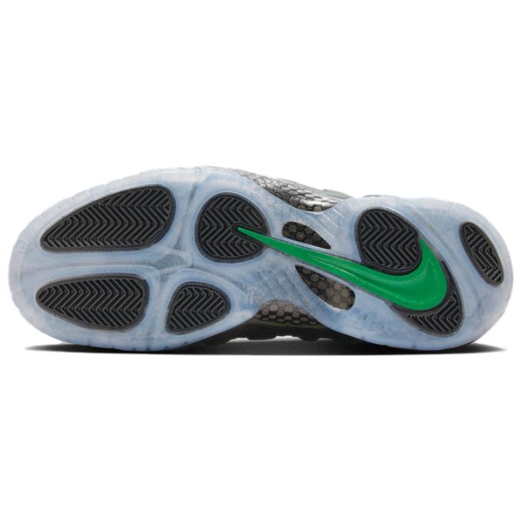 Кроссовки для баскетбола Nike Foamposite Pro MID Топ Баскетбольные Кроссовки Мужские Сосново-Зеленые Выпуск 2025 - изображение 6