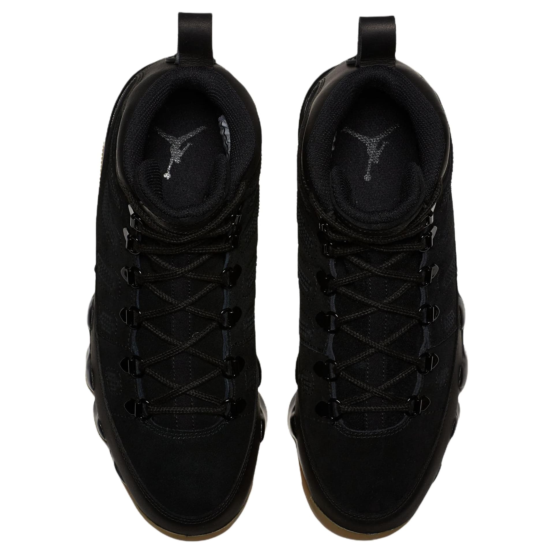 Ретро баскетбольные кроссовки Jordan Air Jordan 9 Винтажные Баскетбольные Кроссовки Мужские Черные - изображение 4