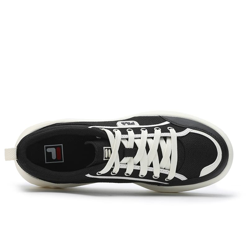 Кеды FILA Cookie Low Top Canvas Мужские Черные Белые - изображение 3