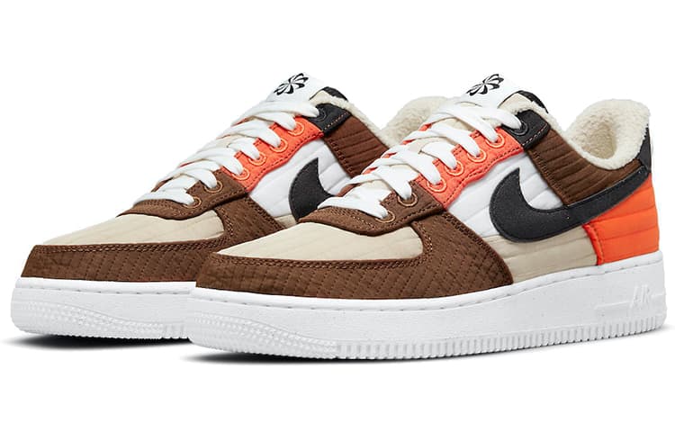 Кроссовки Nike Air Force 1 Low Toasty White Brown Orange — фото 3
