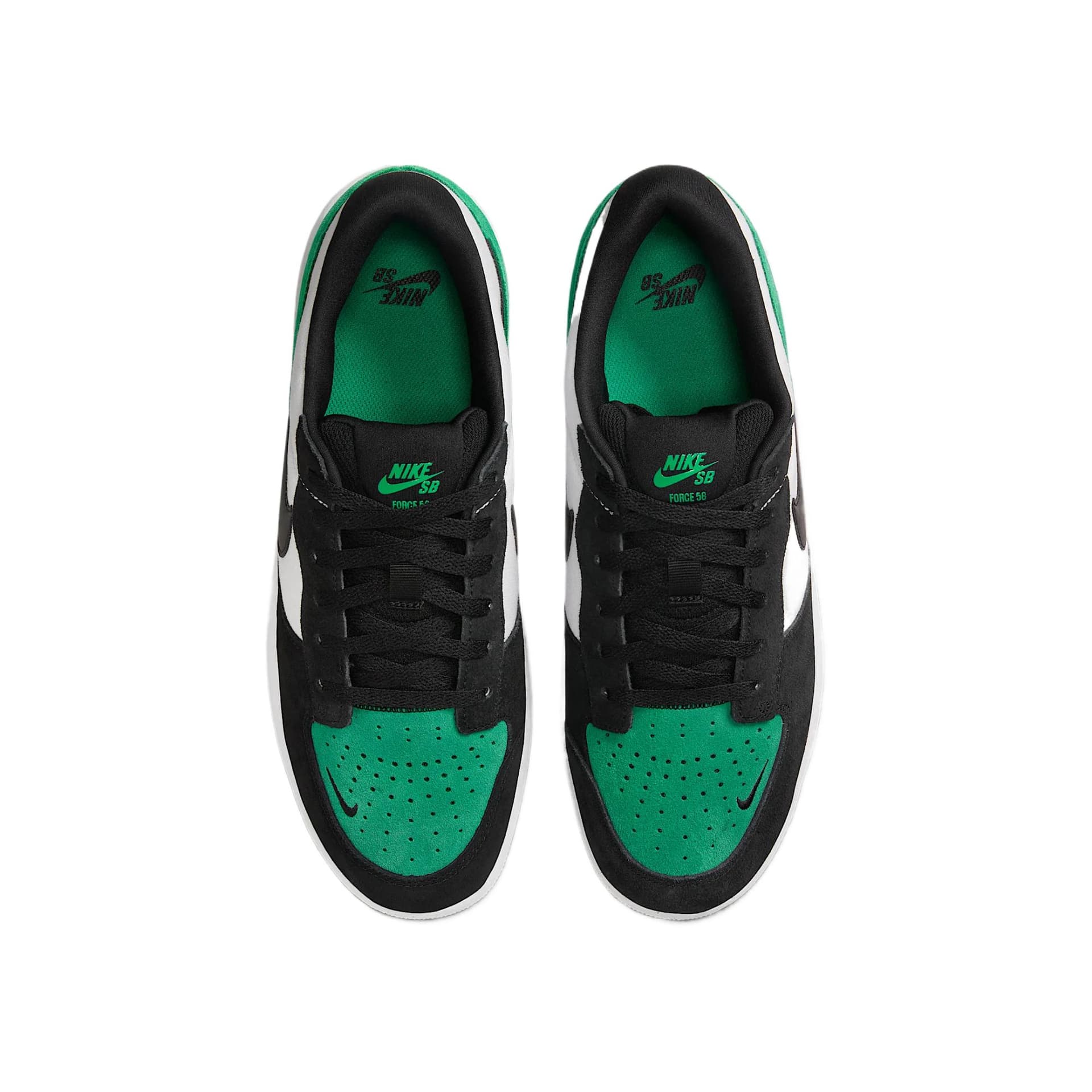 Кроссовки Nike SB Force 58 White Green Black - изображение 4