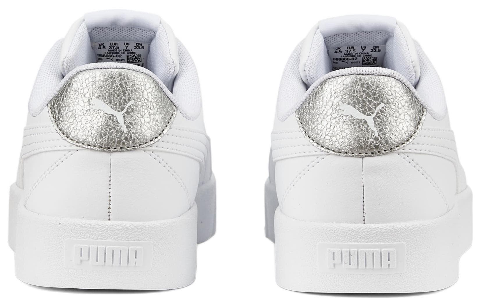 Кроссовки Puma Skye Clean Distressed White Silver - изображение 5