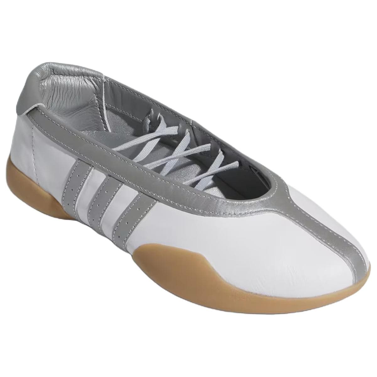 Кроссовки для спортзала Adidas Originals Тхэквондо Low Топ Тренировочные кроссовки Women's White Серый - изображение 3