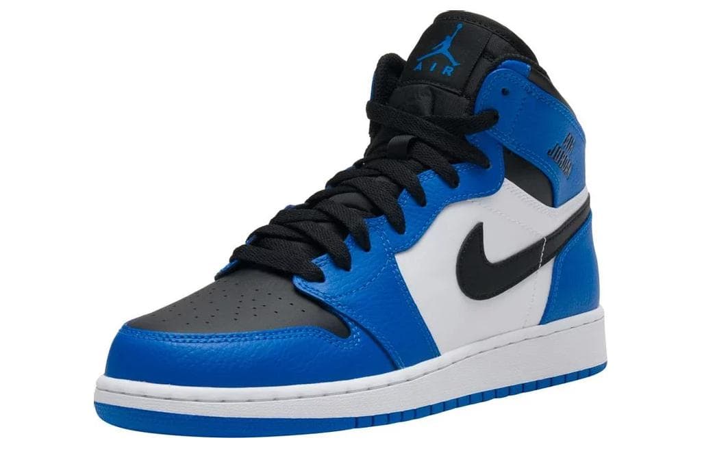 Ретро баскетбольные кроссовки Jordan Air Jordan 1 Retro High Blue White - изображение 3