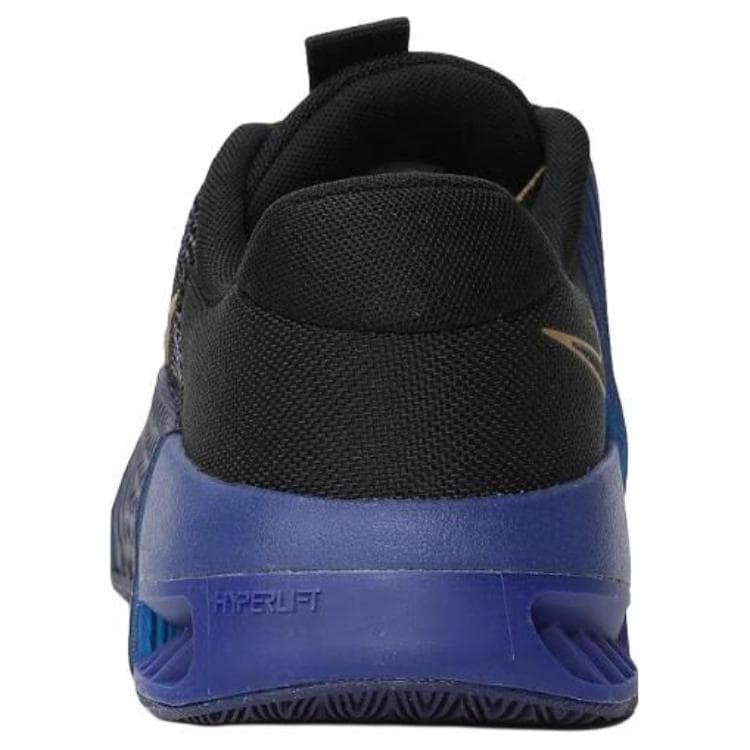 Кроссовки для спортзала Nike Metcon 9 противоскользящие устойчивые к истиранию низкие кроссовки для тренировок мужские черные - изображение 4