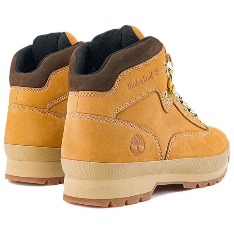 Кроссовки Timberland Противоскользящая Износостойкая MID Топ Альпинистская Обувь Мужская Желтая - изображение 5