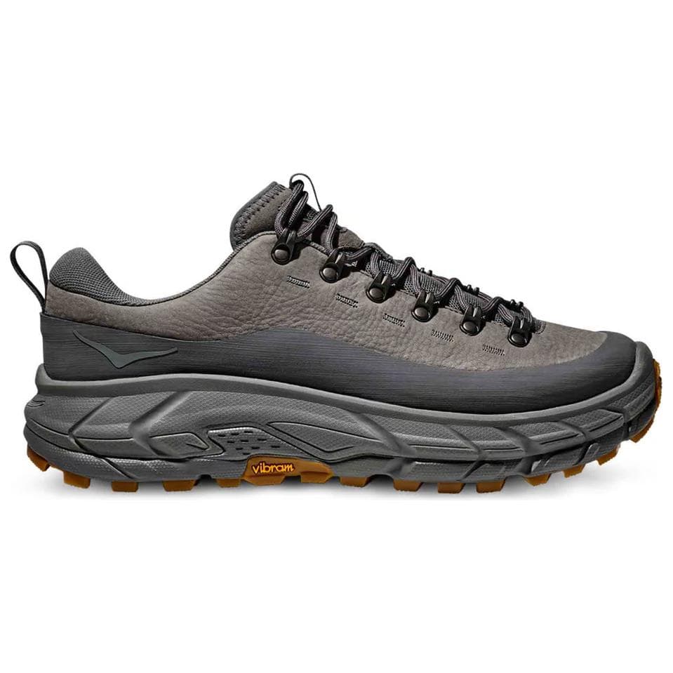 Кроссовки HOKA ONE ONE Tor Summit Кожа Поддержка Баланс Низкий Топ Походная обувь Унисекс Серый - изображение 2