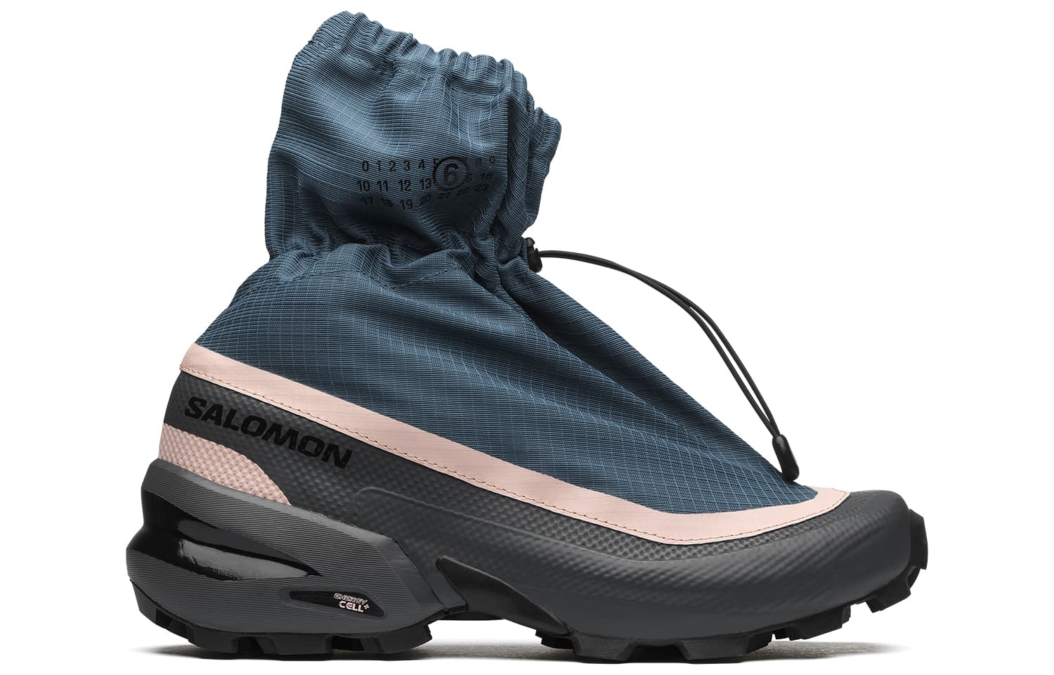 Кроссовки MM6 Maison Margiela x Salomon Cross Mid Blue - изображение 2