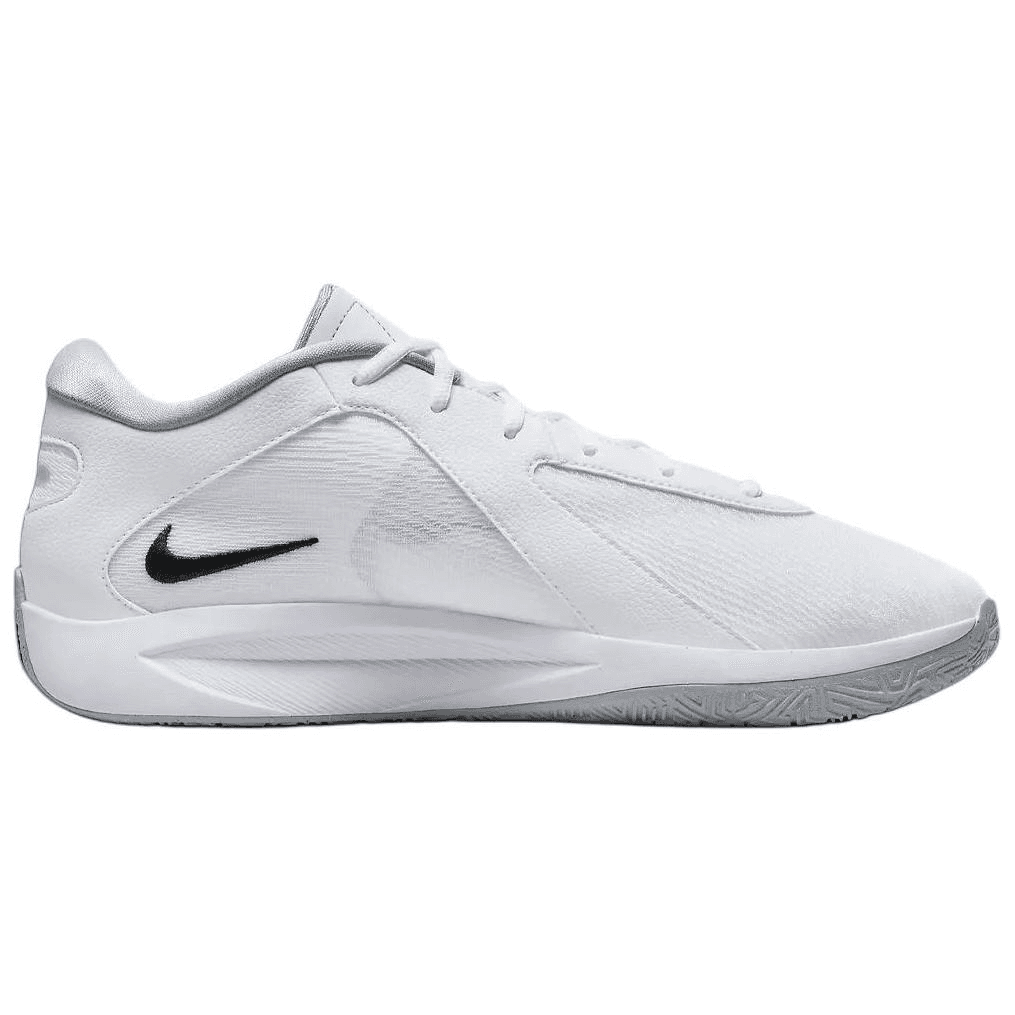 Кроссовки для баскетбола Nike Giannis Freak 6 Противоскользящие Устойчивые к истиранию Низкие Баскетбольные кроссовки Мужские Белые Серые - изображение 2
