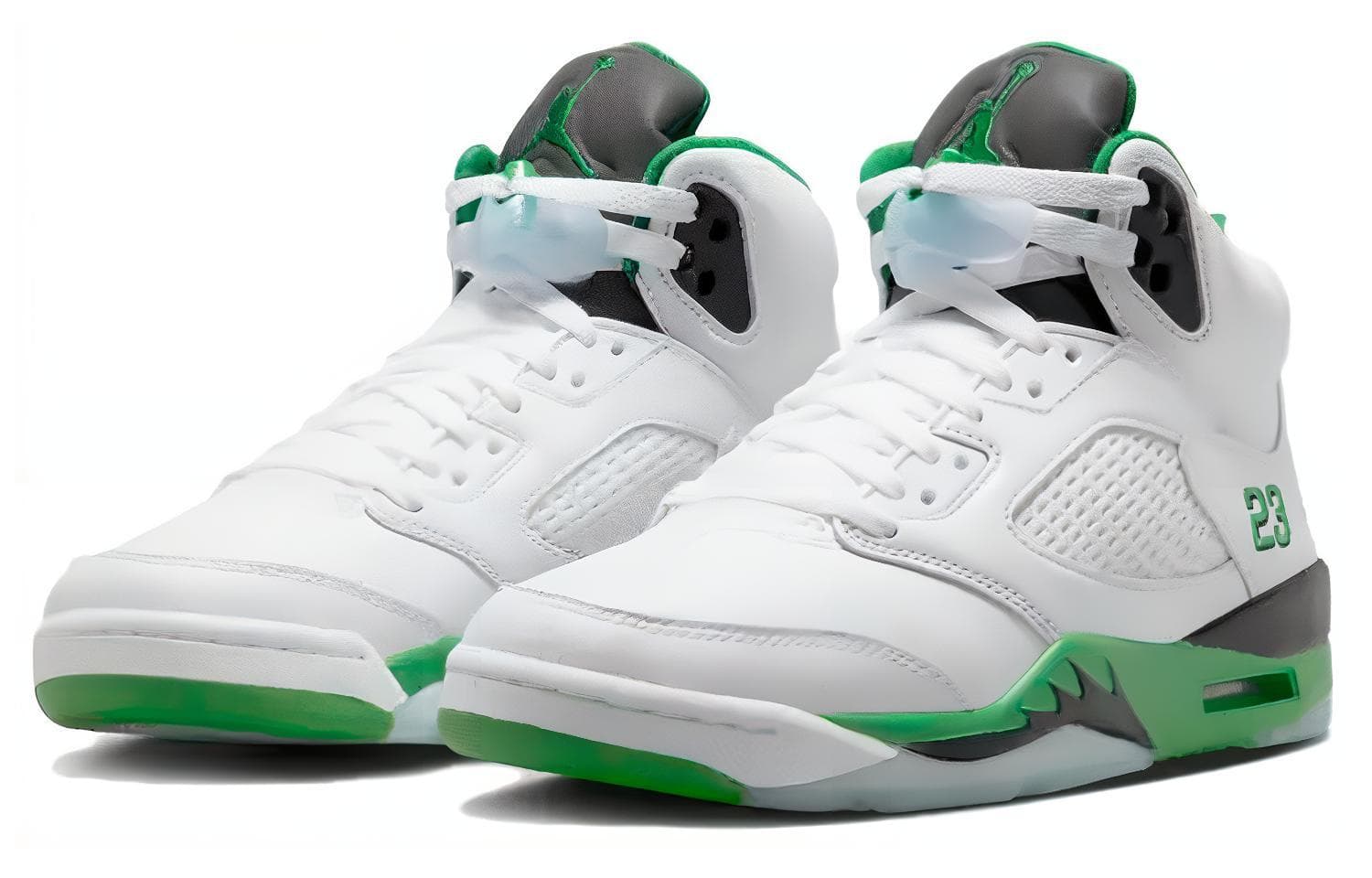 Ретро баскетбольные кроссовки Jordan Air Jordan 5 "Lucky Green" - изображение 3