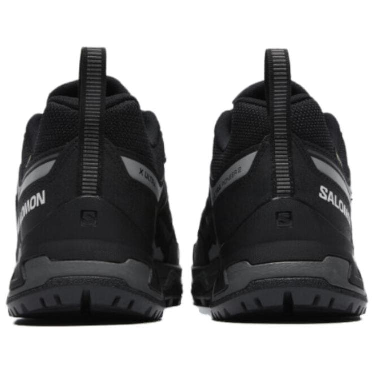 Кроссовки Salomon X ULTRA Pioneer 2 GTX Ткань Дышащий Низкий Верх Альпинистская Приключенческая Обувь Мужская Черная - изображение 3